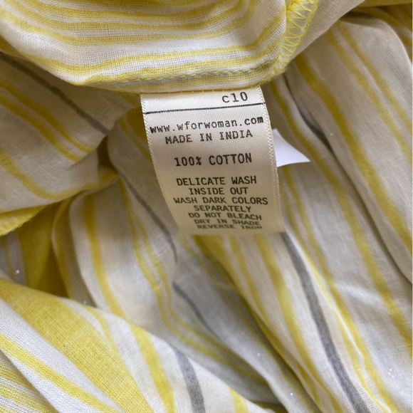 Cotton boho tiered duster coverup made in India - Picture 9 of 9